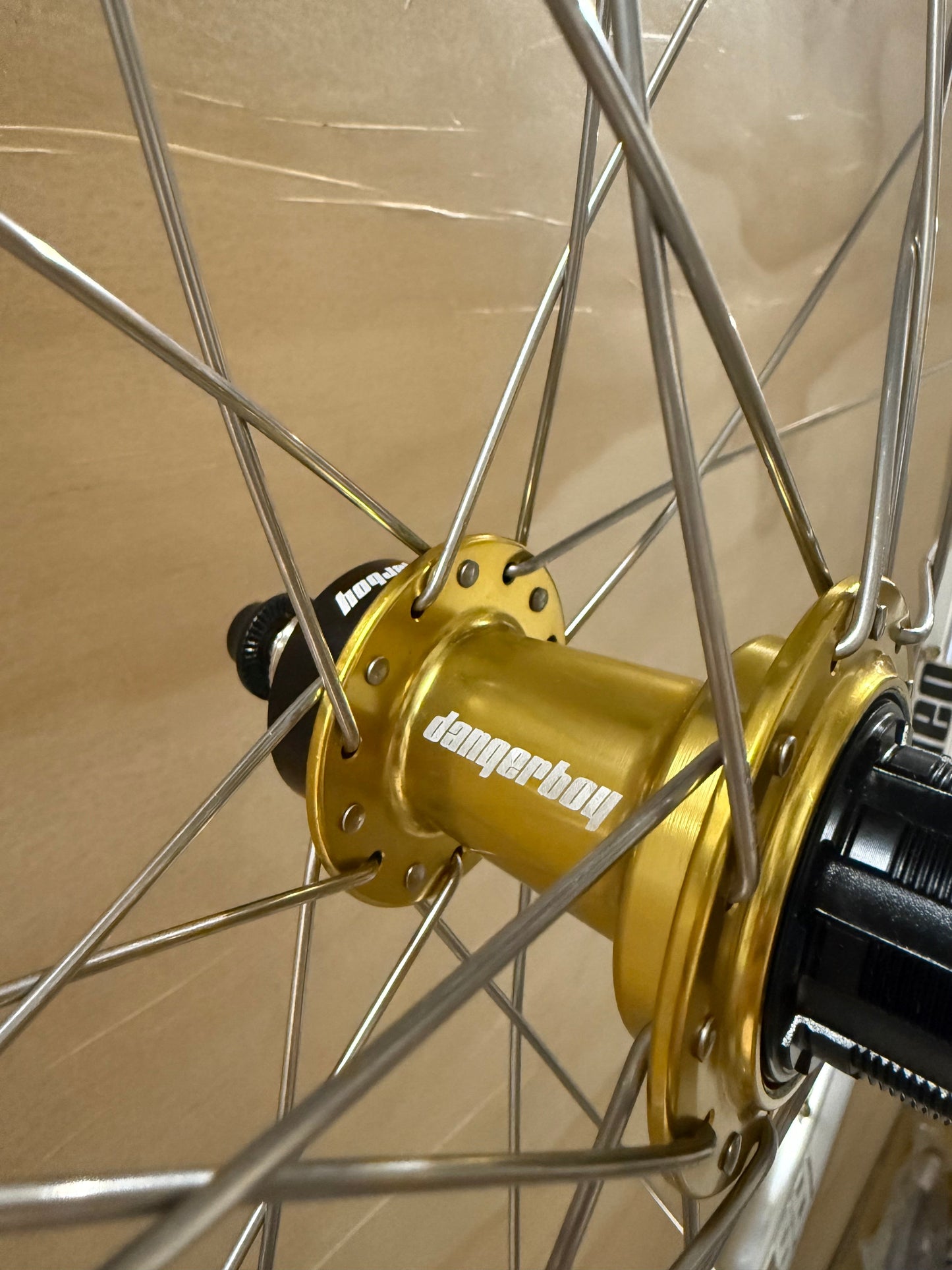 Mini 28h Dangerboy Wheelset Silver