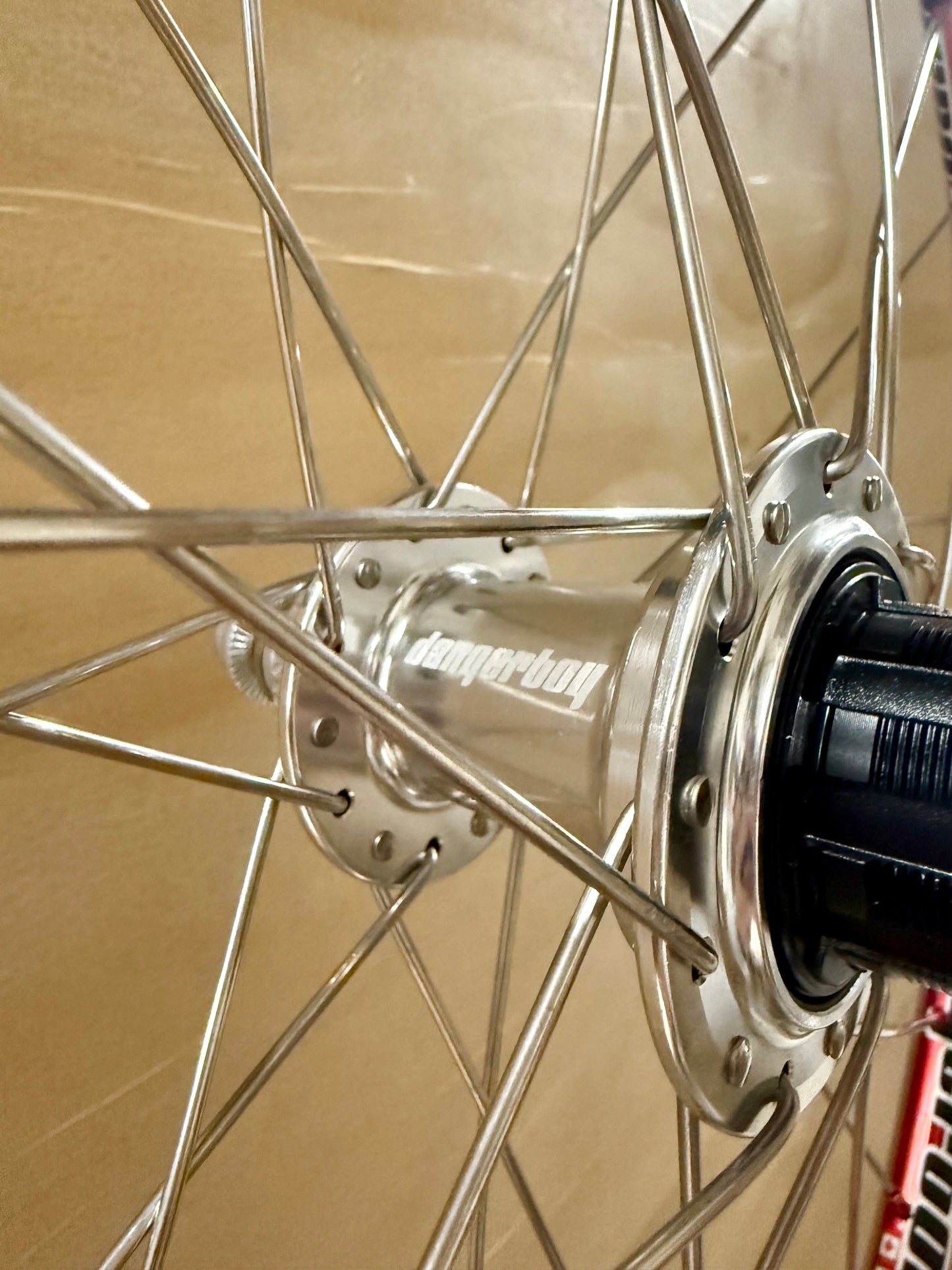 Expert 28h Dangerboy Wheelset Red