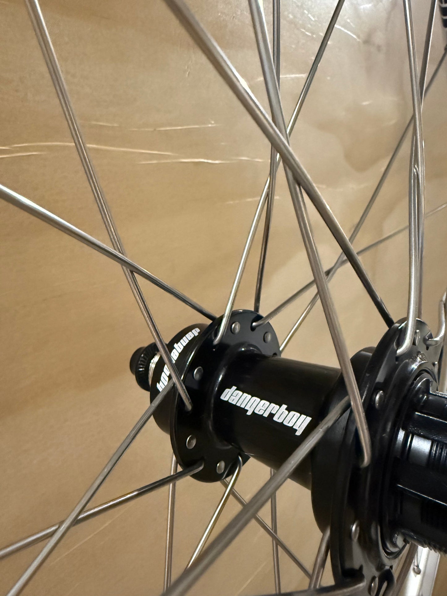 Mini 28h Dangerboy Wheelset Silver