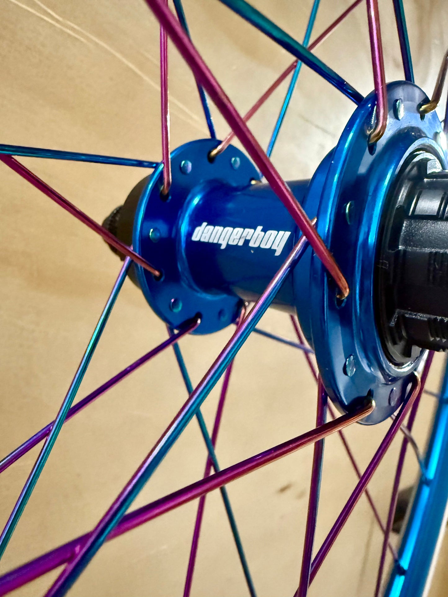 Expert 28h Dangerboy Wheelset Blue