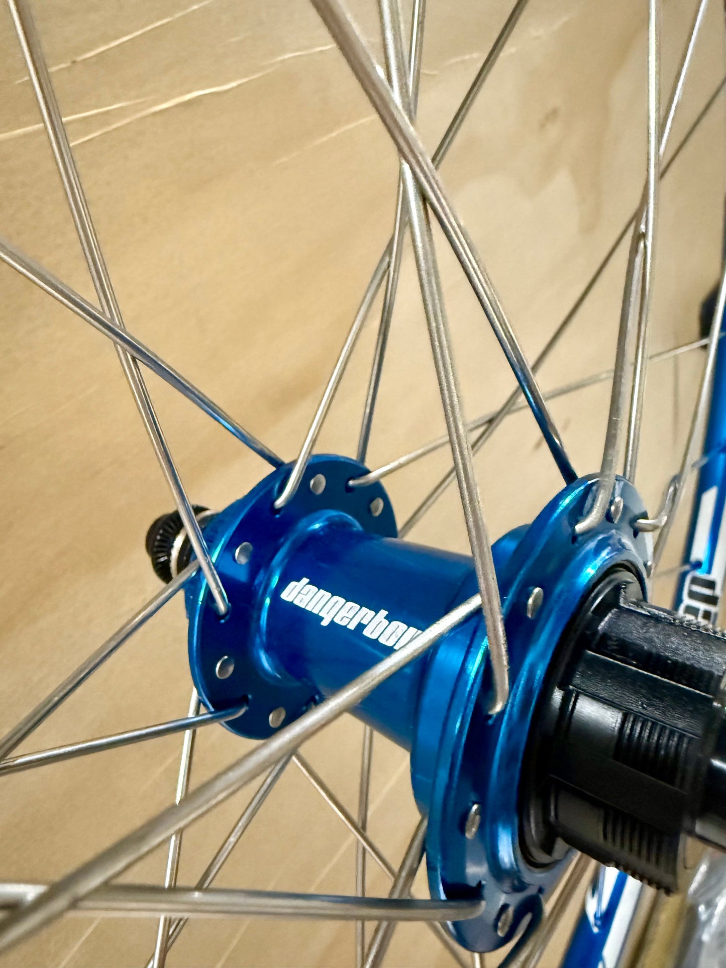 Mini 28h Dangerboy Wheelset Blue