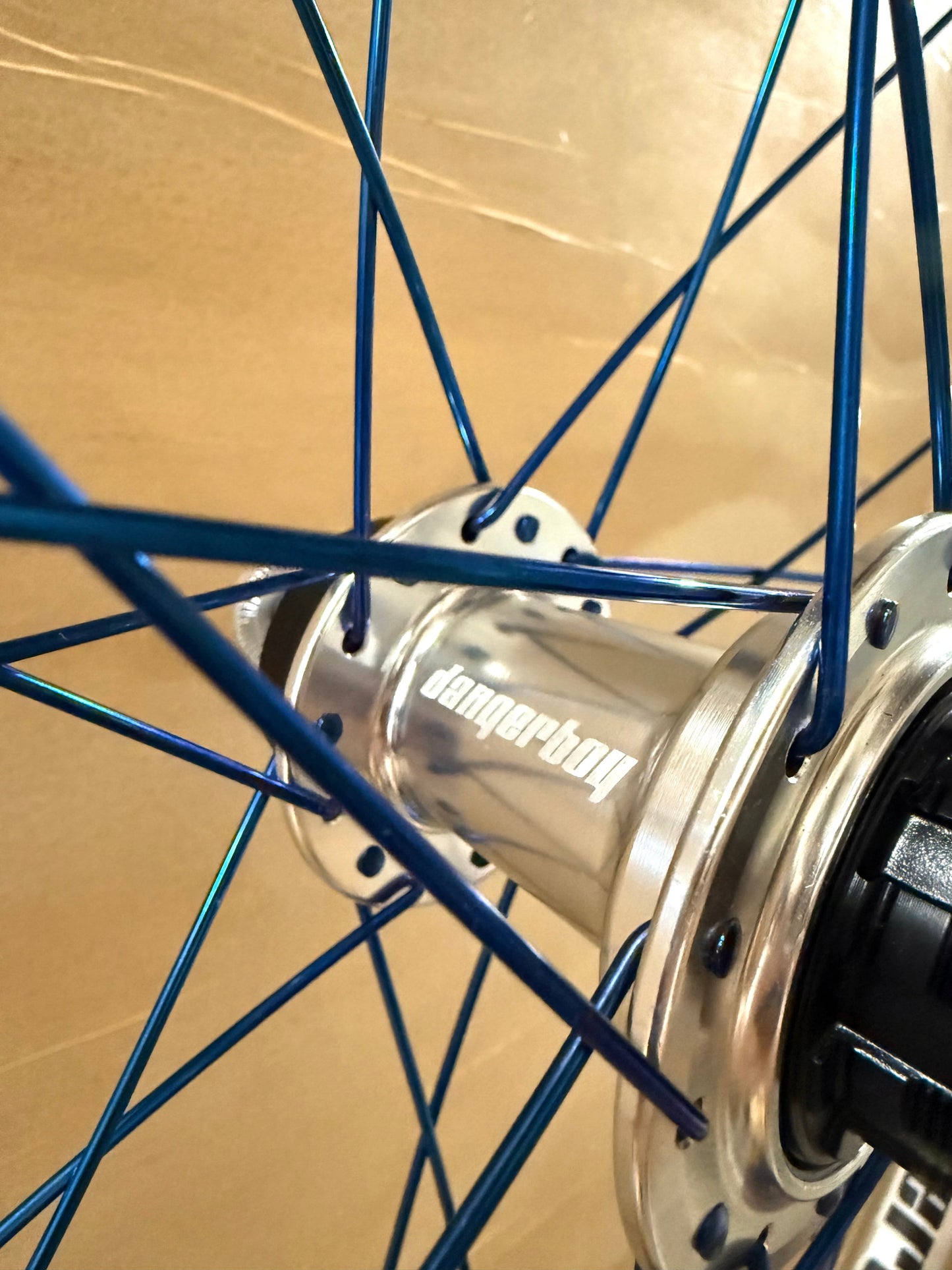 Mini 28h Dangerboy. Wheelset Silver