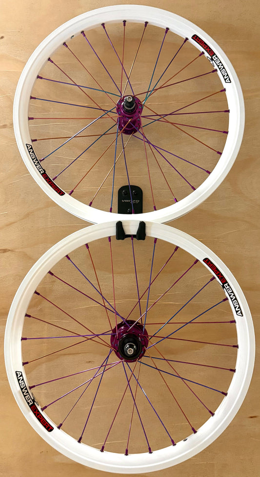 Mini 28h Answer/Dangerboy Wheelset White