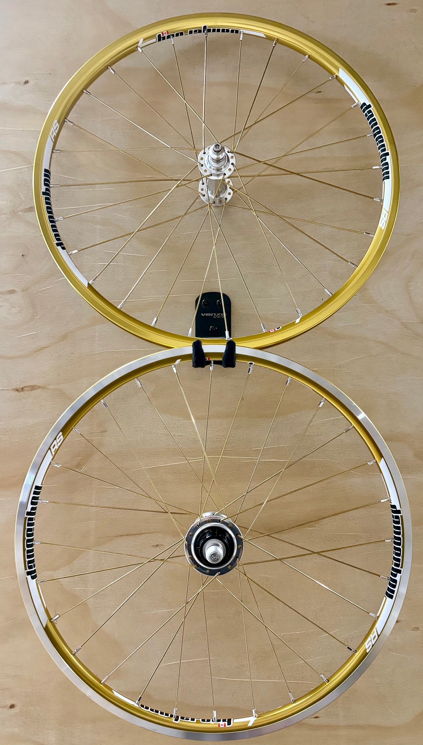 Mini 28h Dangerboy Wheelset Gold