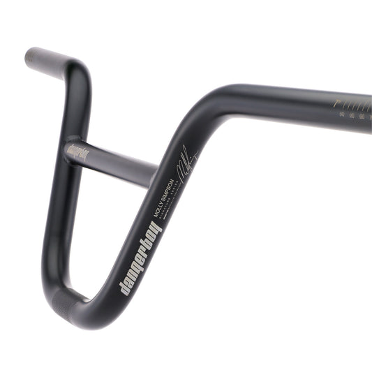 Dangerboy Blackout Simpson Signature 7” Titanium BMX Handlebars – 22.2mm