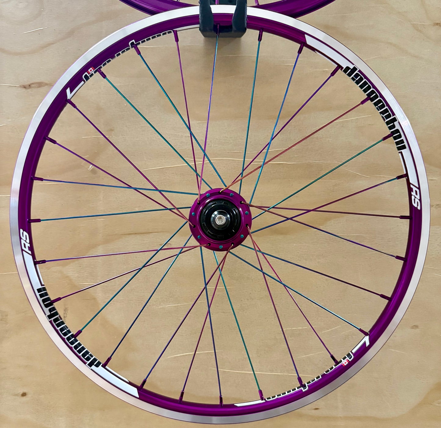 Mini 28h Dangerboy Wheelset Purple