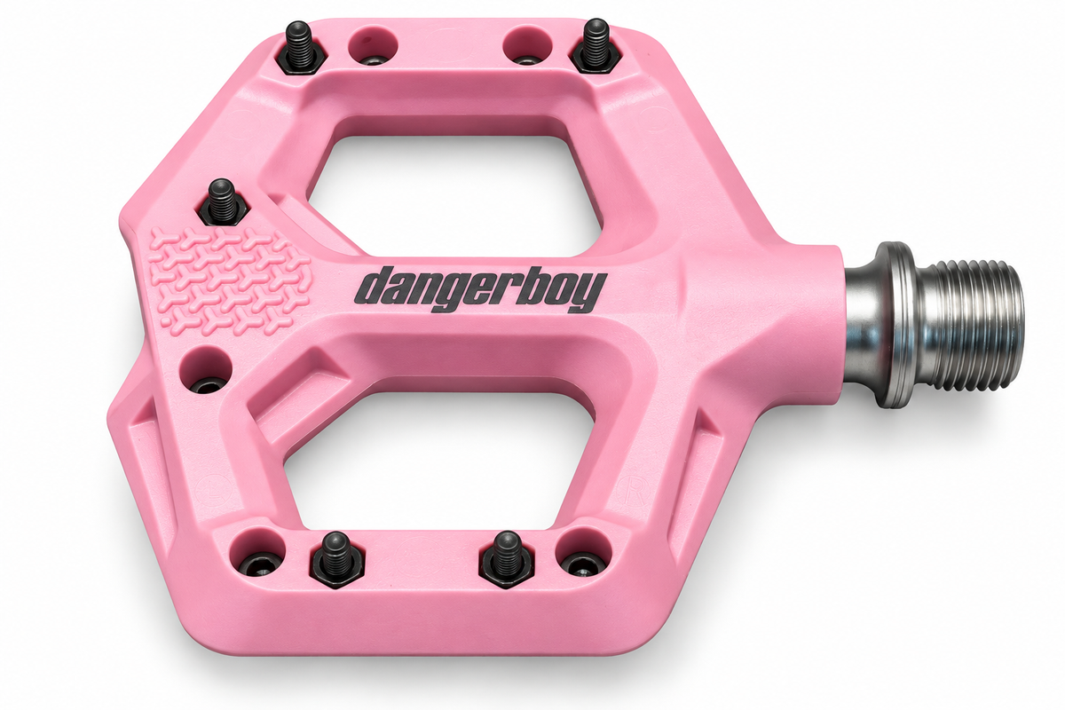 Dangerboy Mini BMX Pedals – Lightweight Youth Platform Pedals