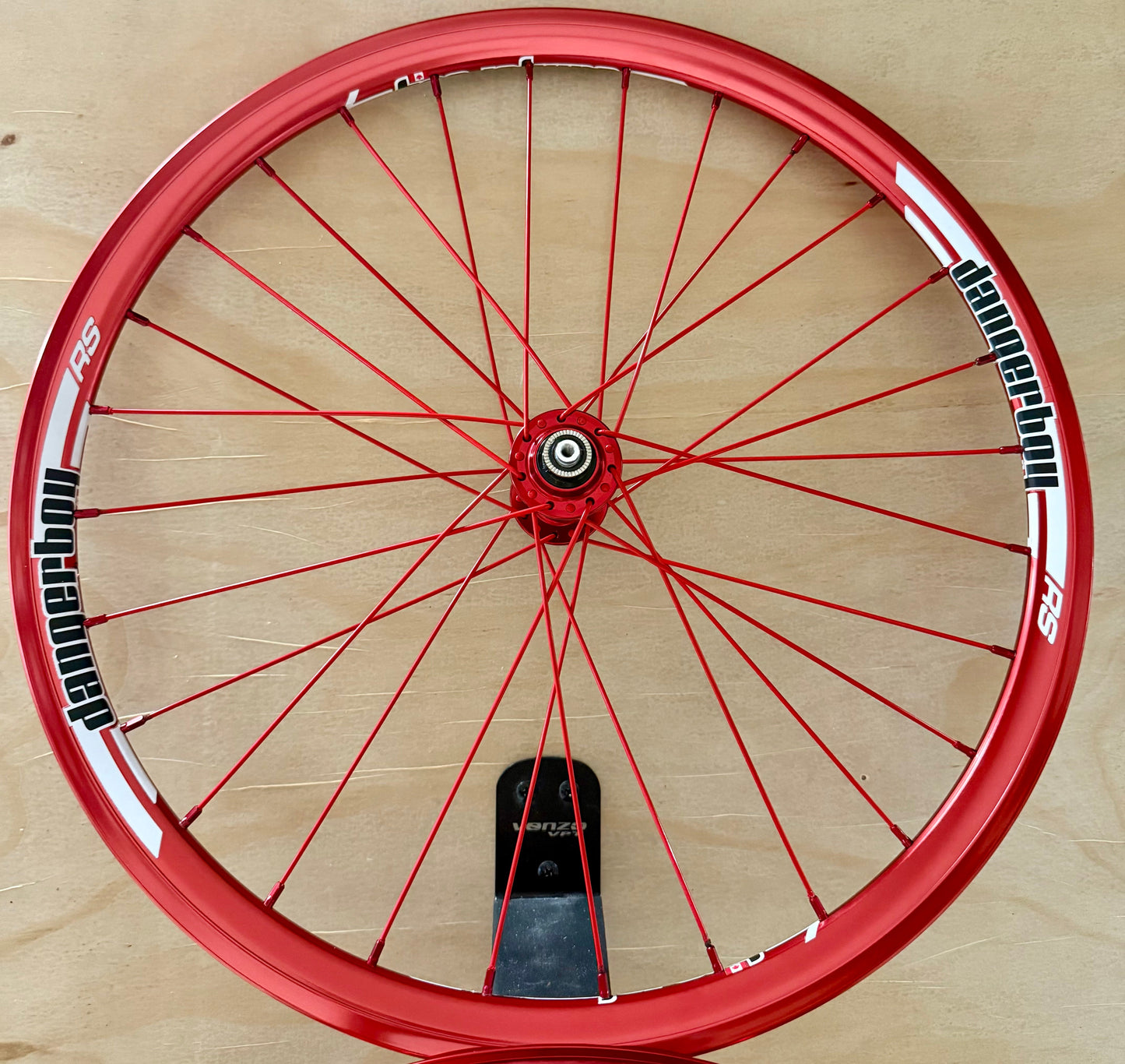 Expert 28h Dangerboy Wheelset Red