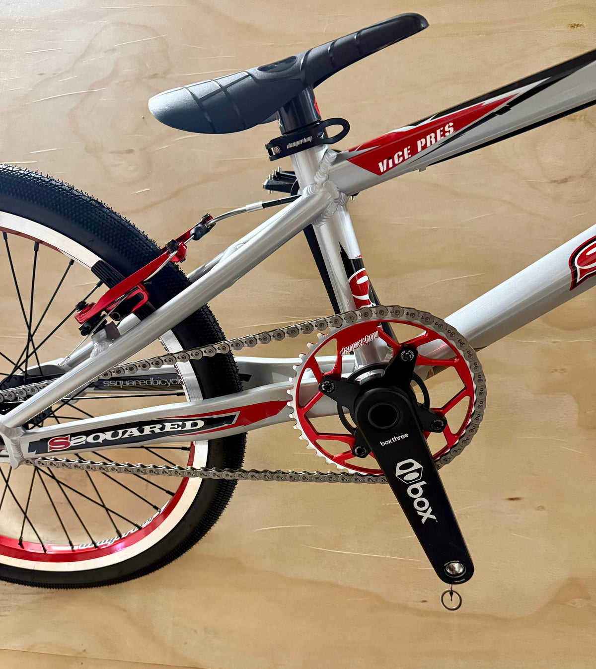 Ssquared Vice Pres Red Complete Custom Build