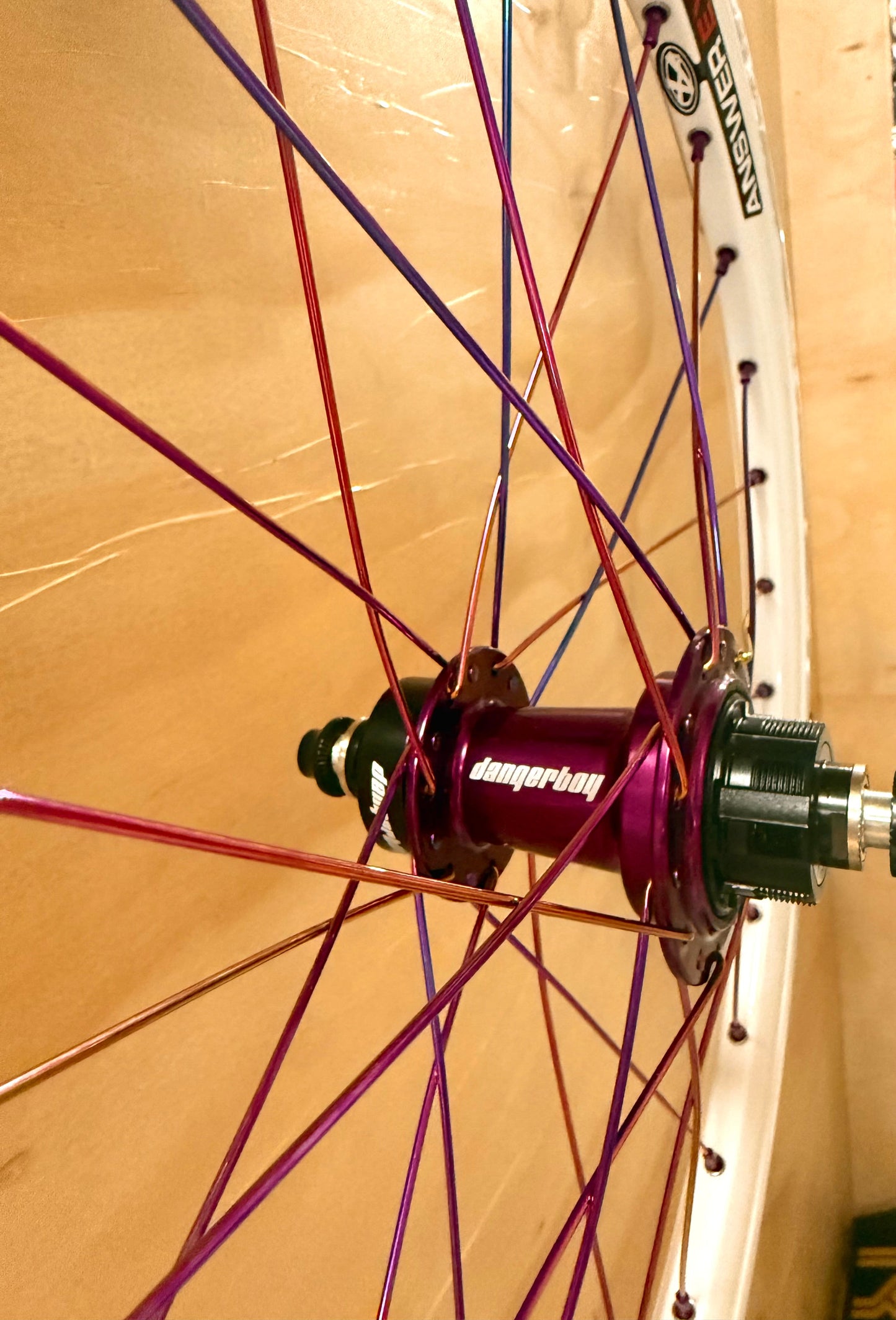 Mini 28h Answer/Dangerboy Wheelset White