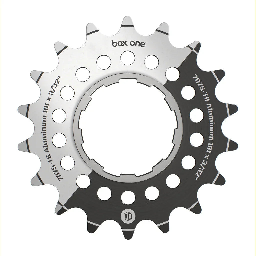BOX ONE SINGLE SPEED ALUMINUM COGS