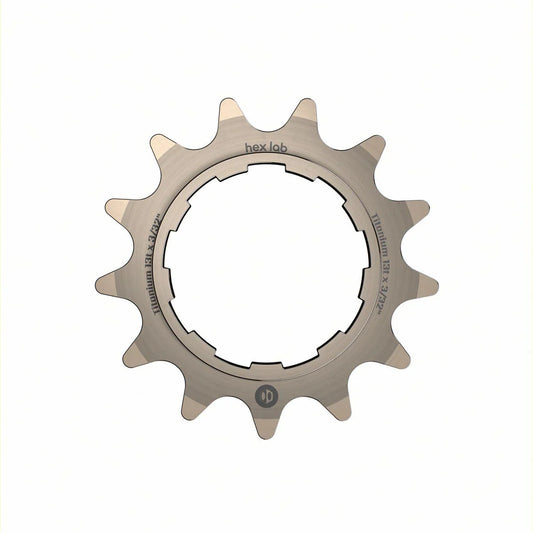 Box One Hex Lab Single Speed Titanium Cogs