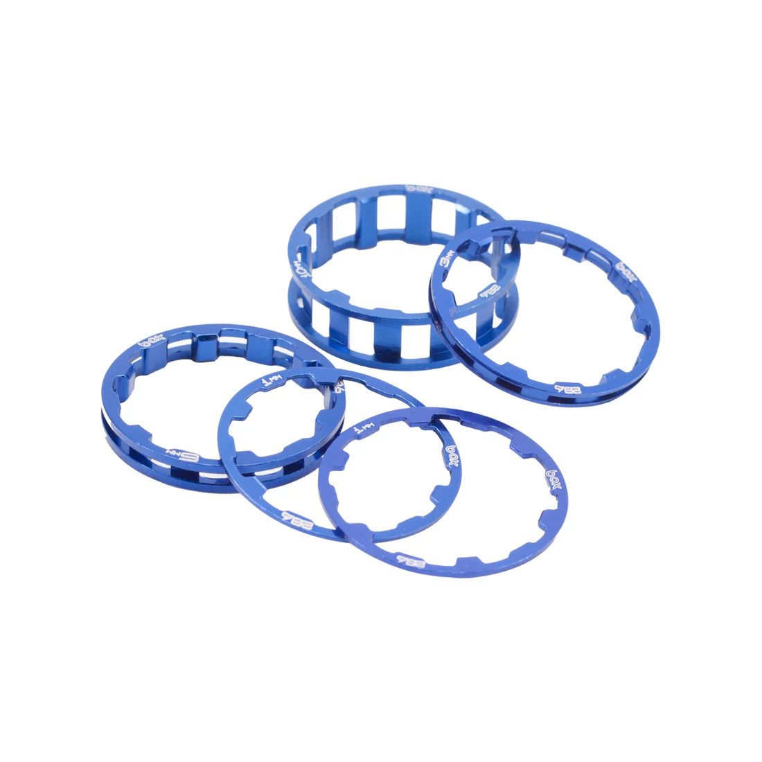 Box One Headset Spacers Kit 1-1/8 & 1"
