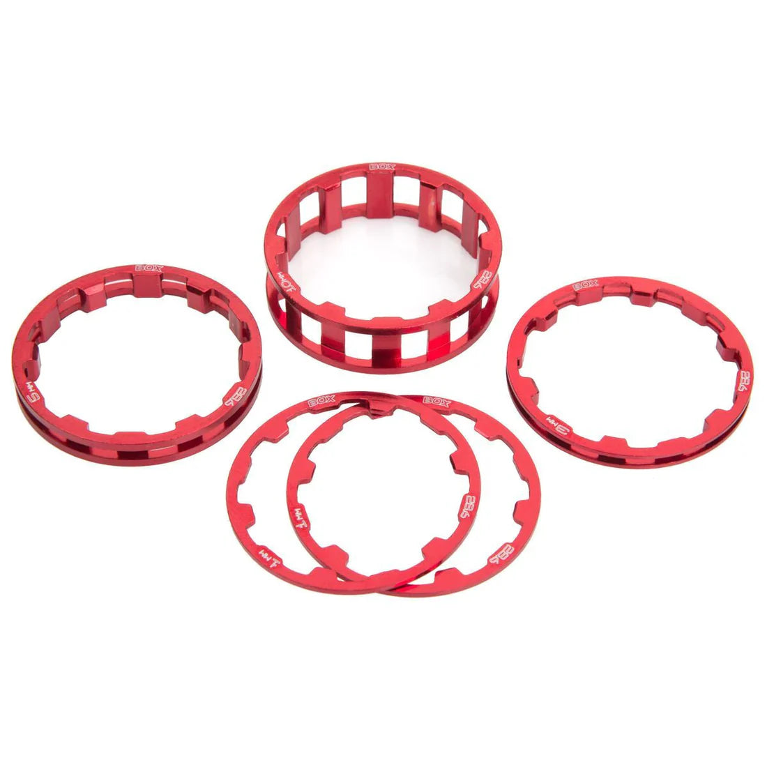 Box One Headset Spacers Kit 1-1/8 & 1"