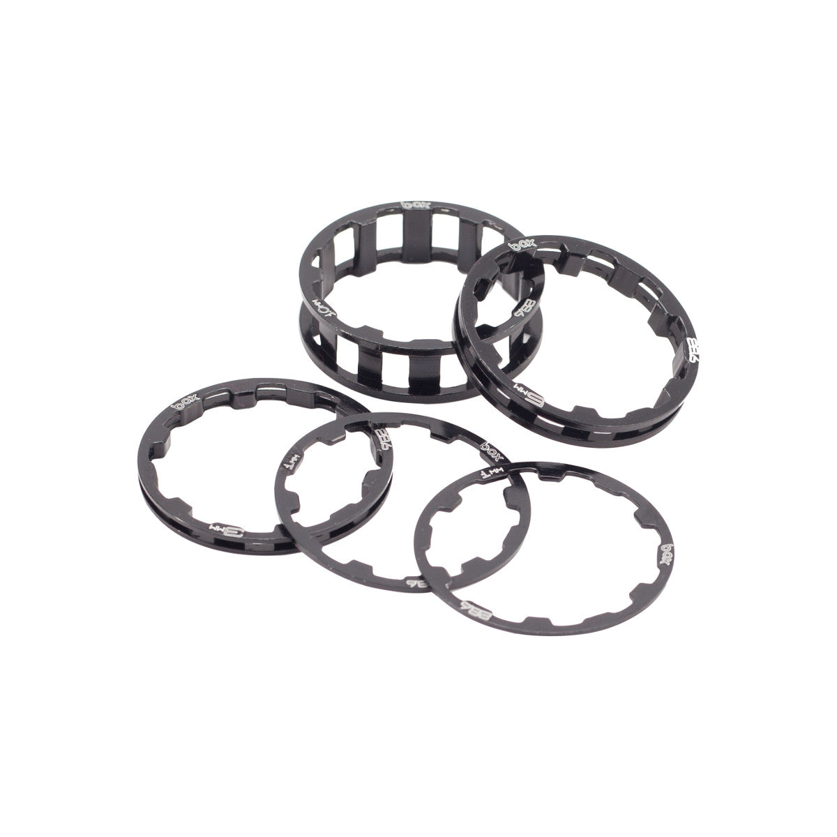 Box One Headset Spacers Kit 1-1/8 & 1"
