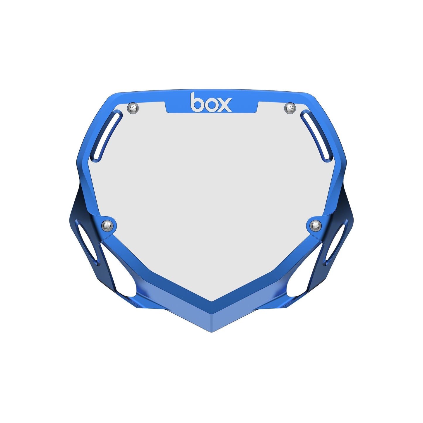 Box Two Chrome Number Plate