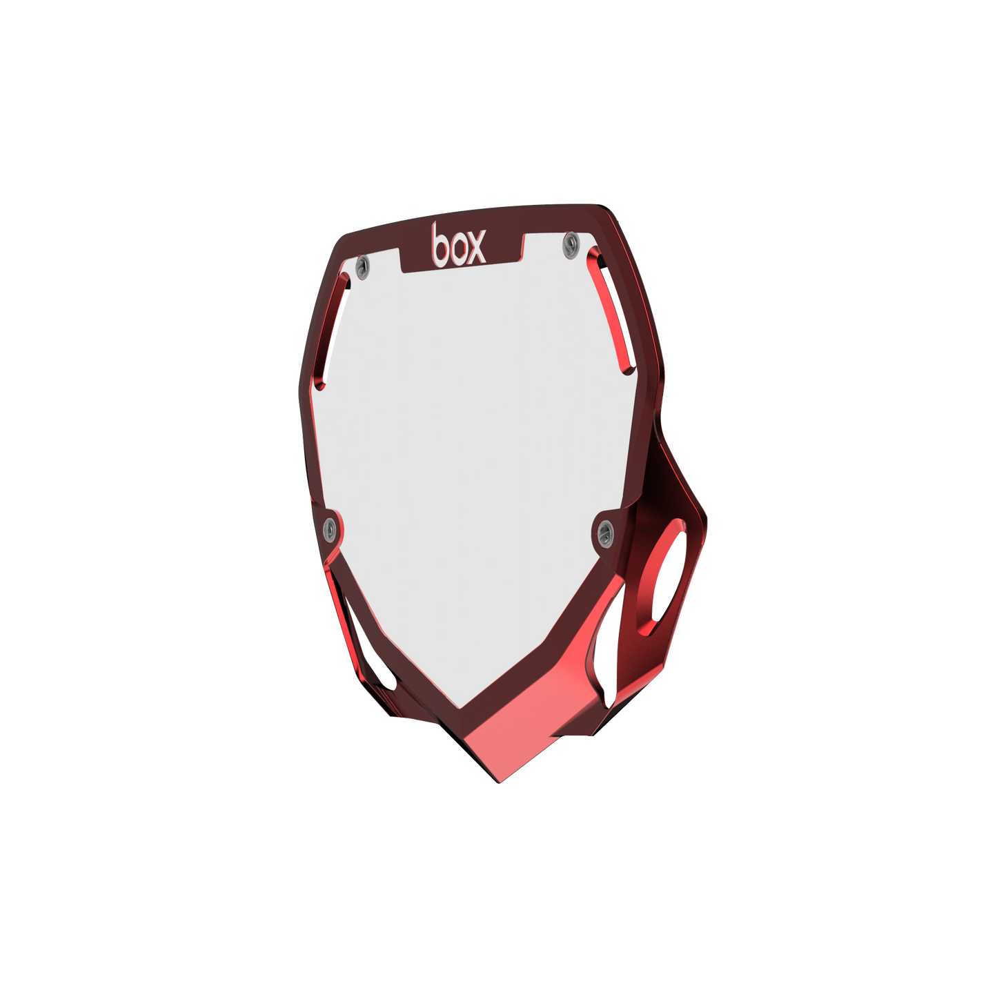 Box Two Chrome Number Plate