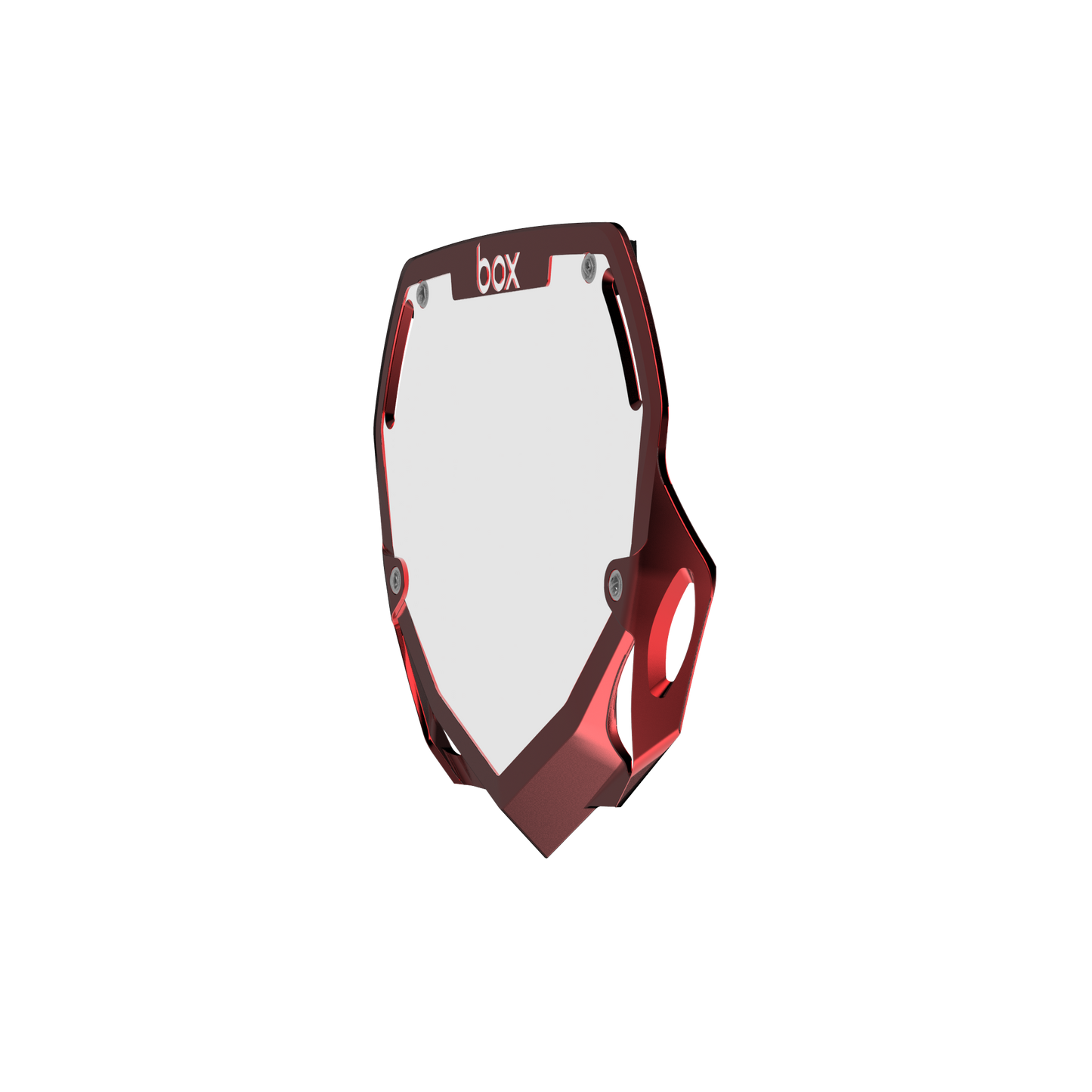 Box Two Chrome Number Plate