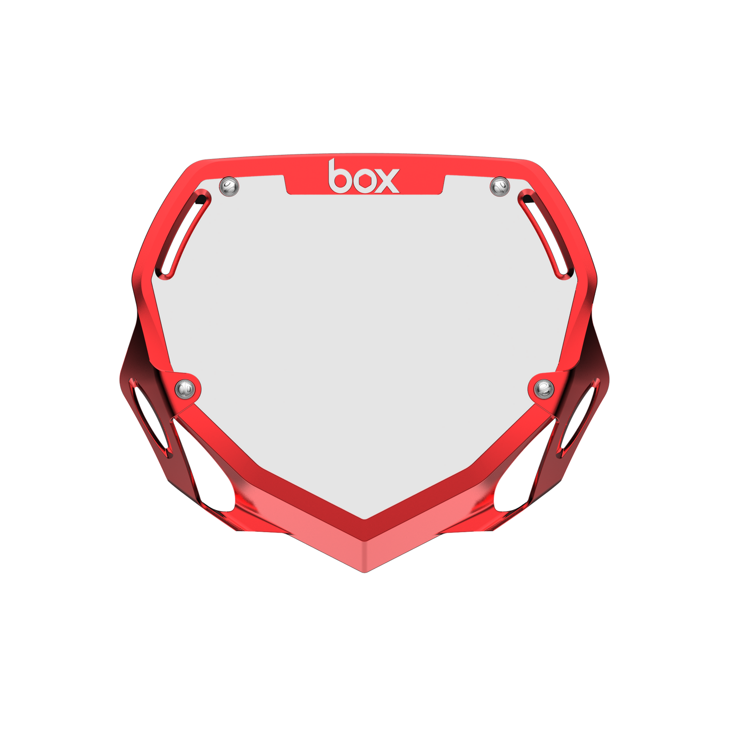 Box Two Chrome Number Plate