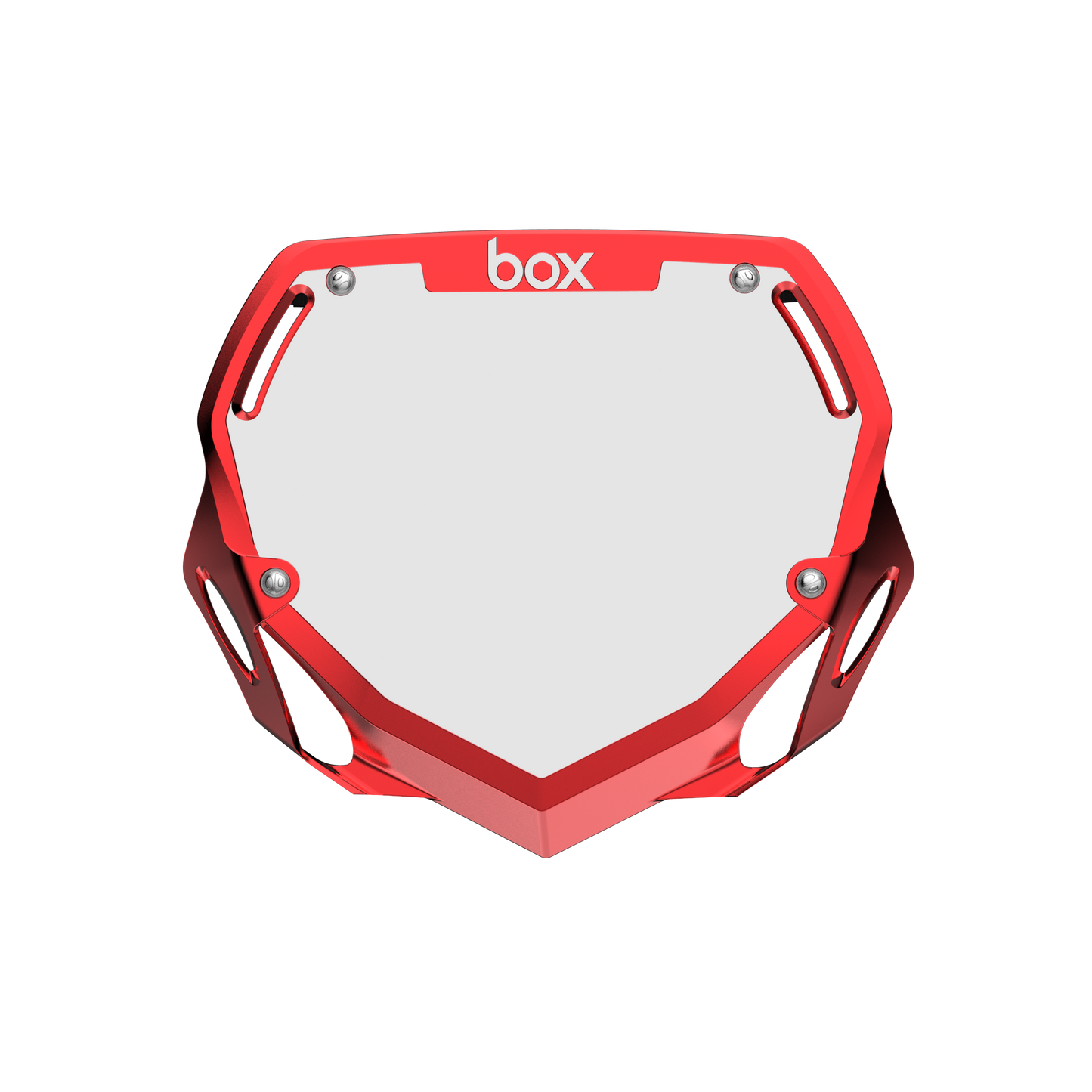 Box Two Chrome Number Plate