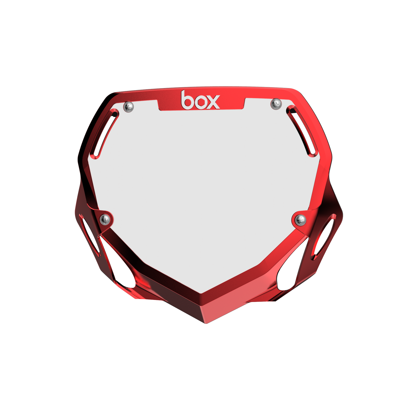 Box Two Chrome Number Plate