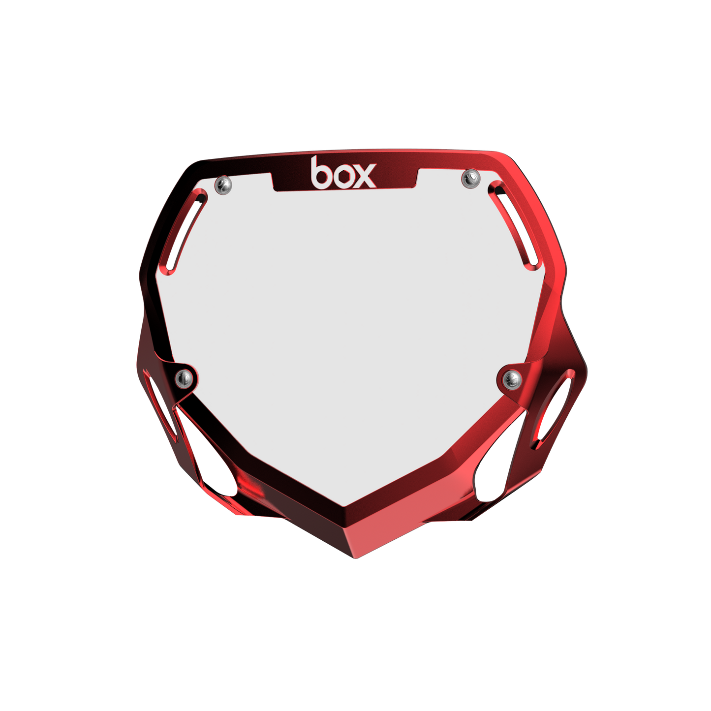Box Two Chrome Number Plate