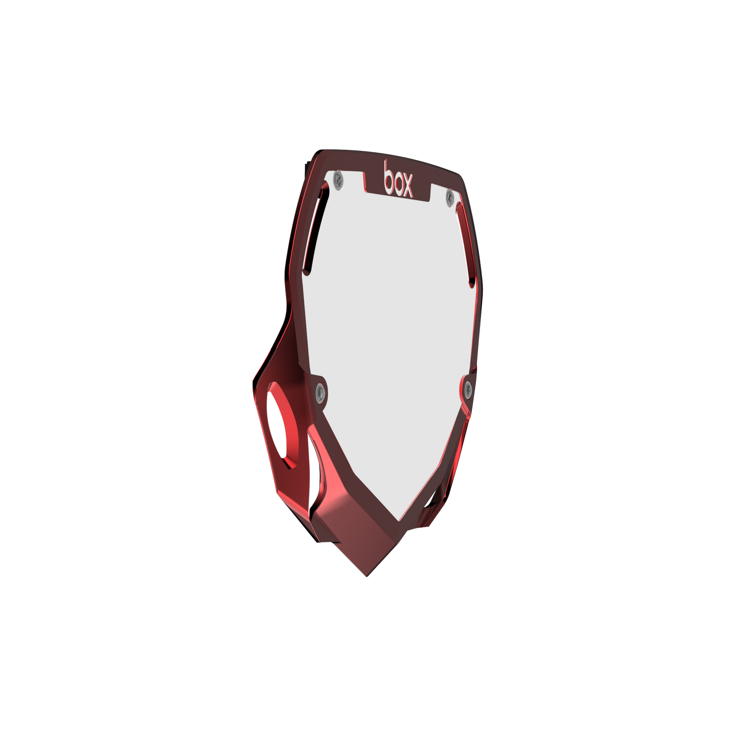 Box Two Chrome Number Plate