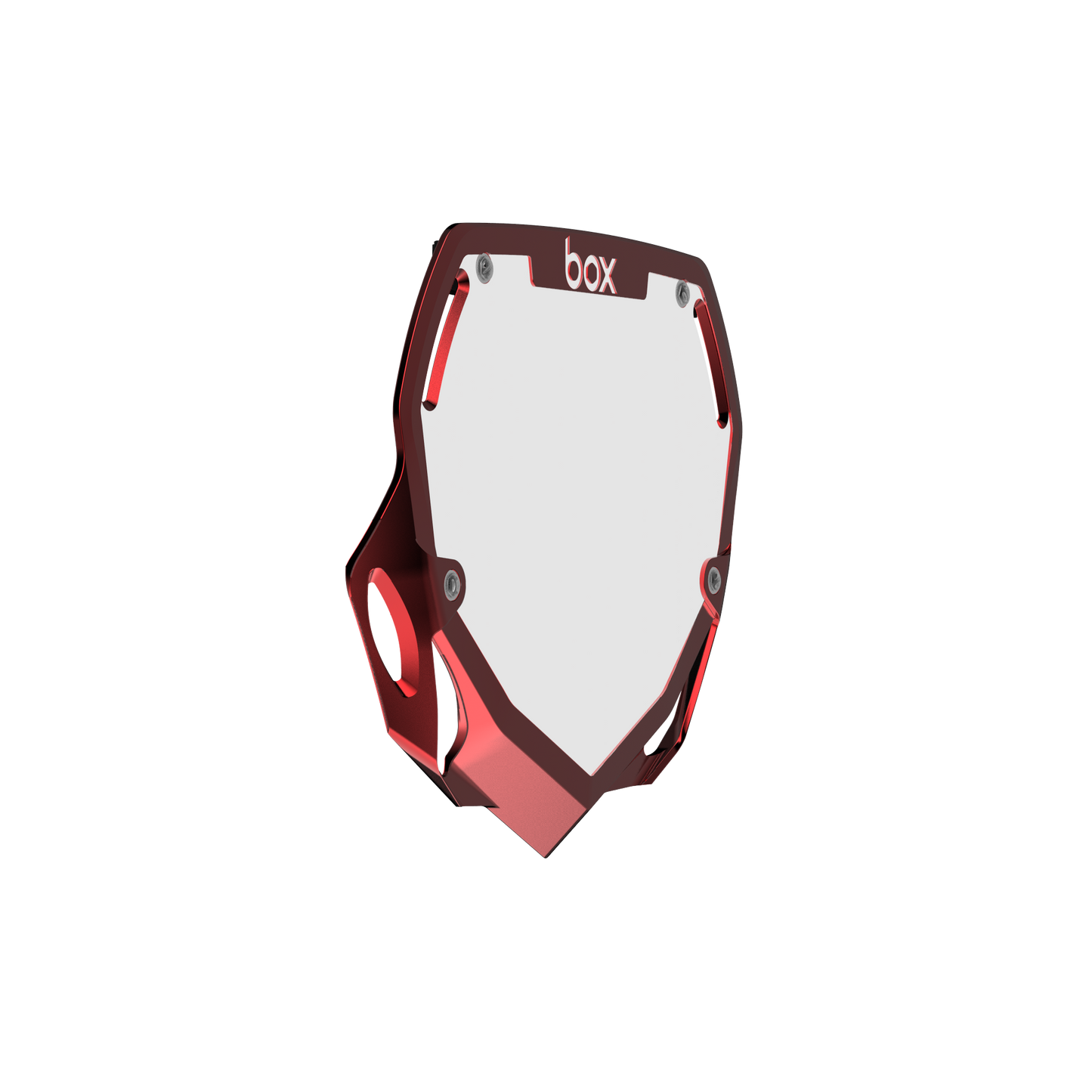 Box Two Chrome Number Plate