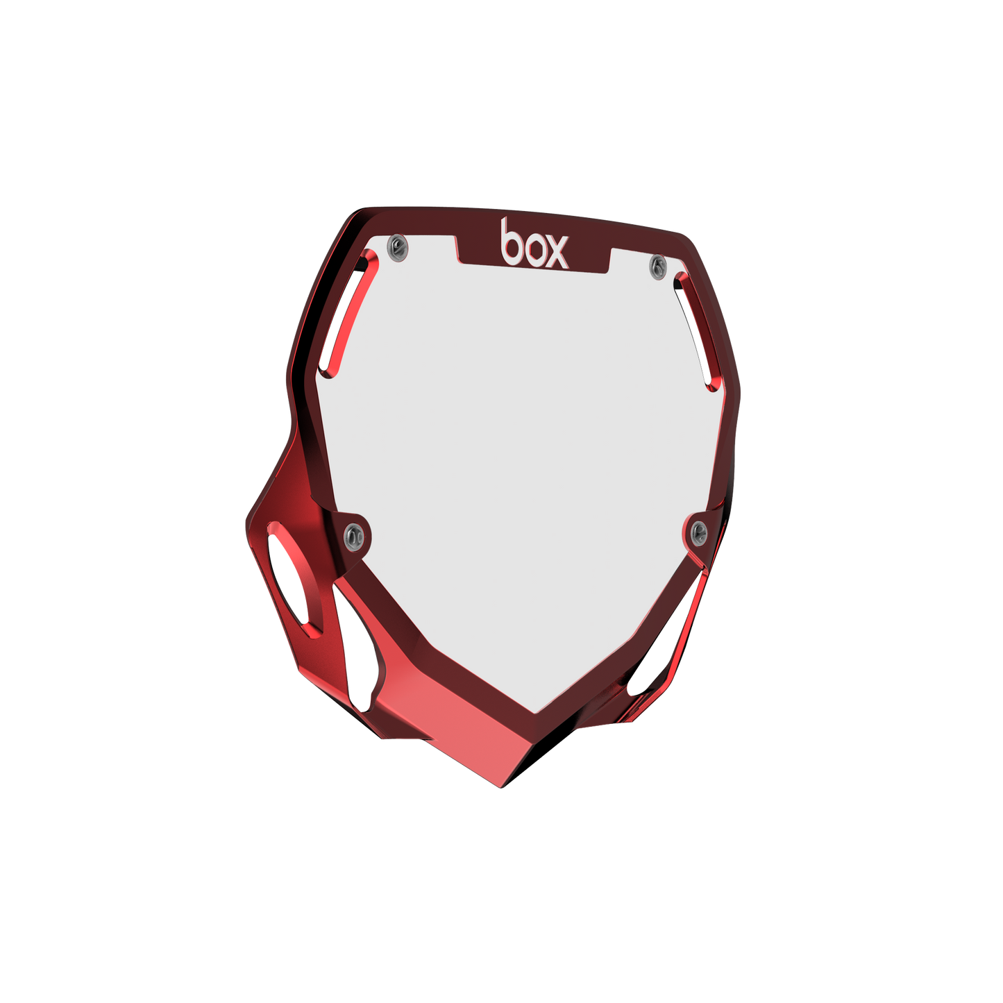 Box Two Chrome Number Plate