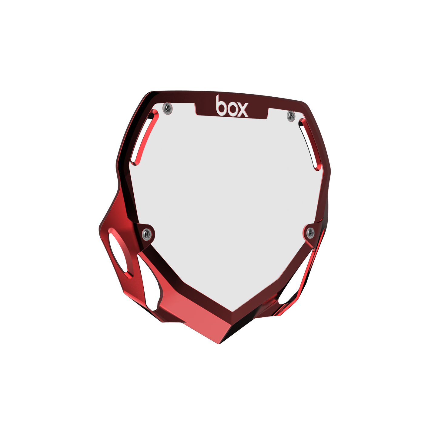 Box Two Chrome Number Plate