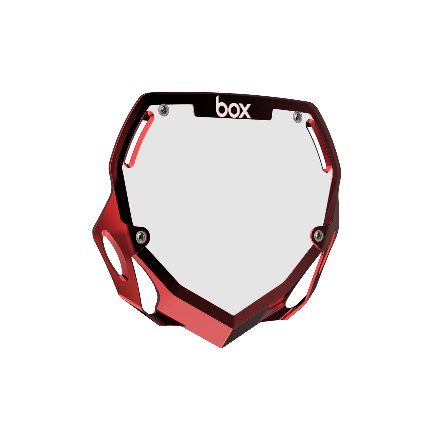 Box Two Chrome Number Plate