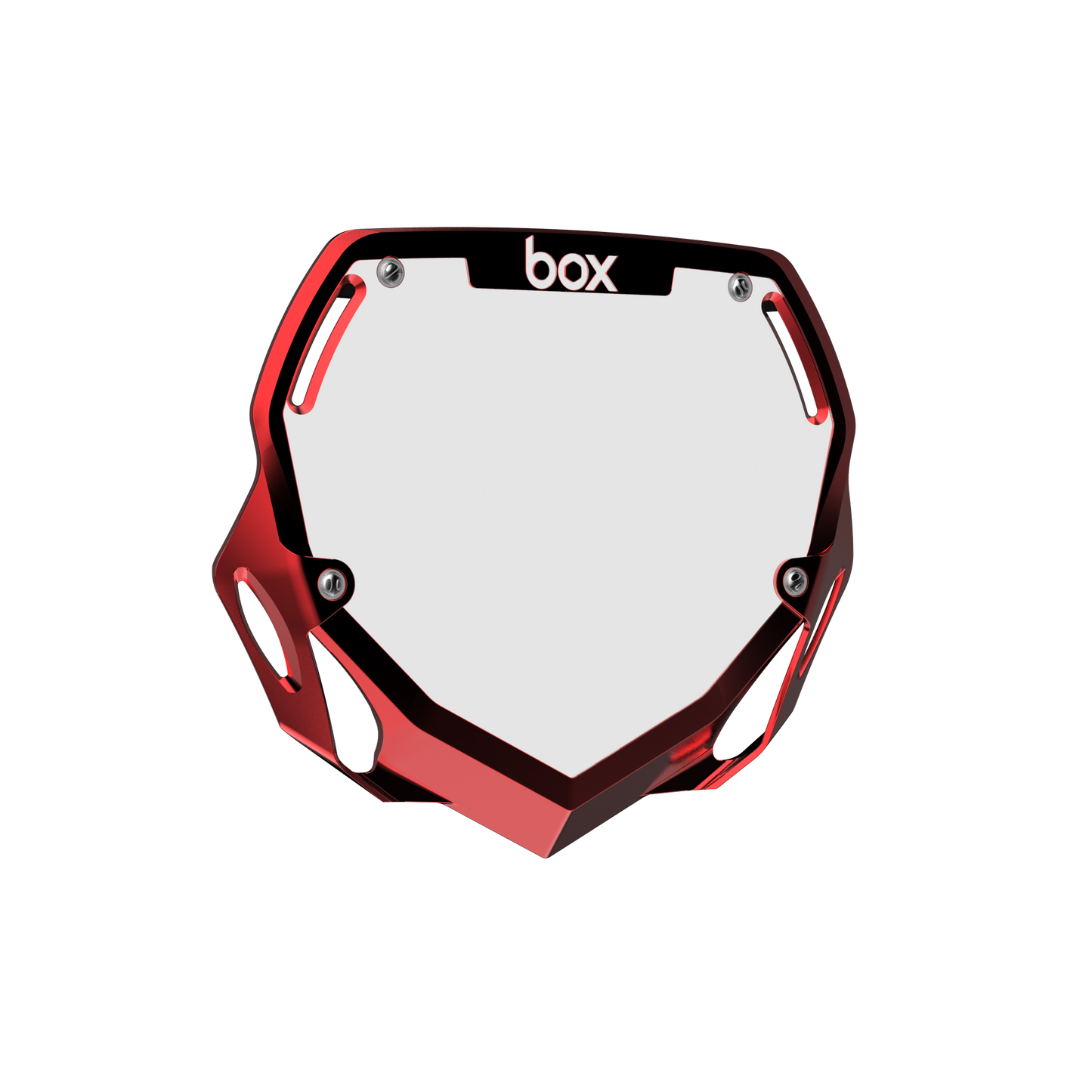 Box Two Chrome Number Plate