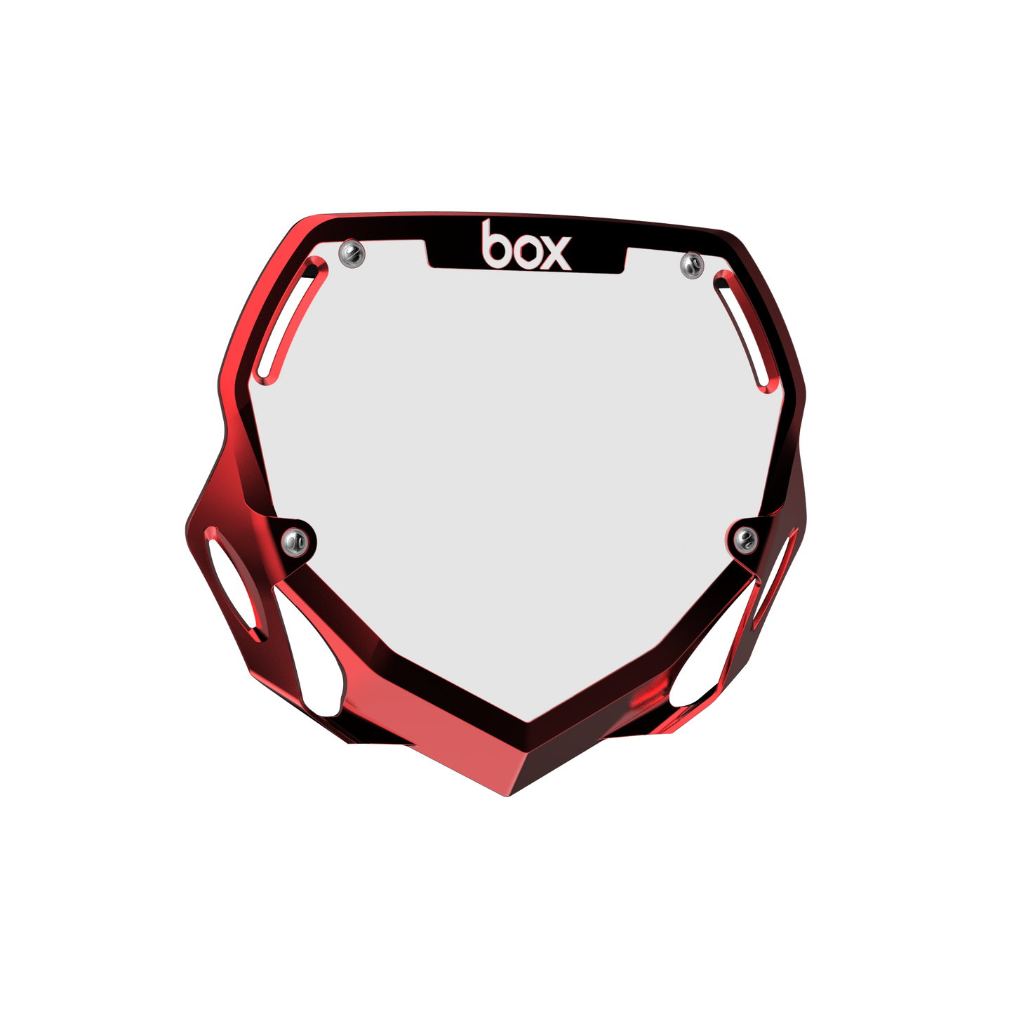 Box Two Chrome Number Plate