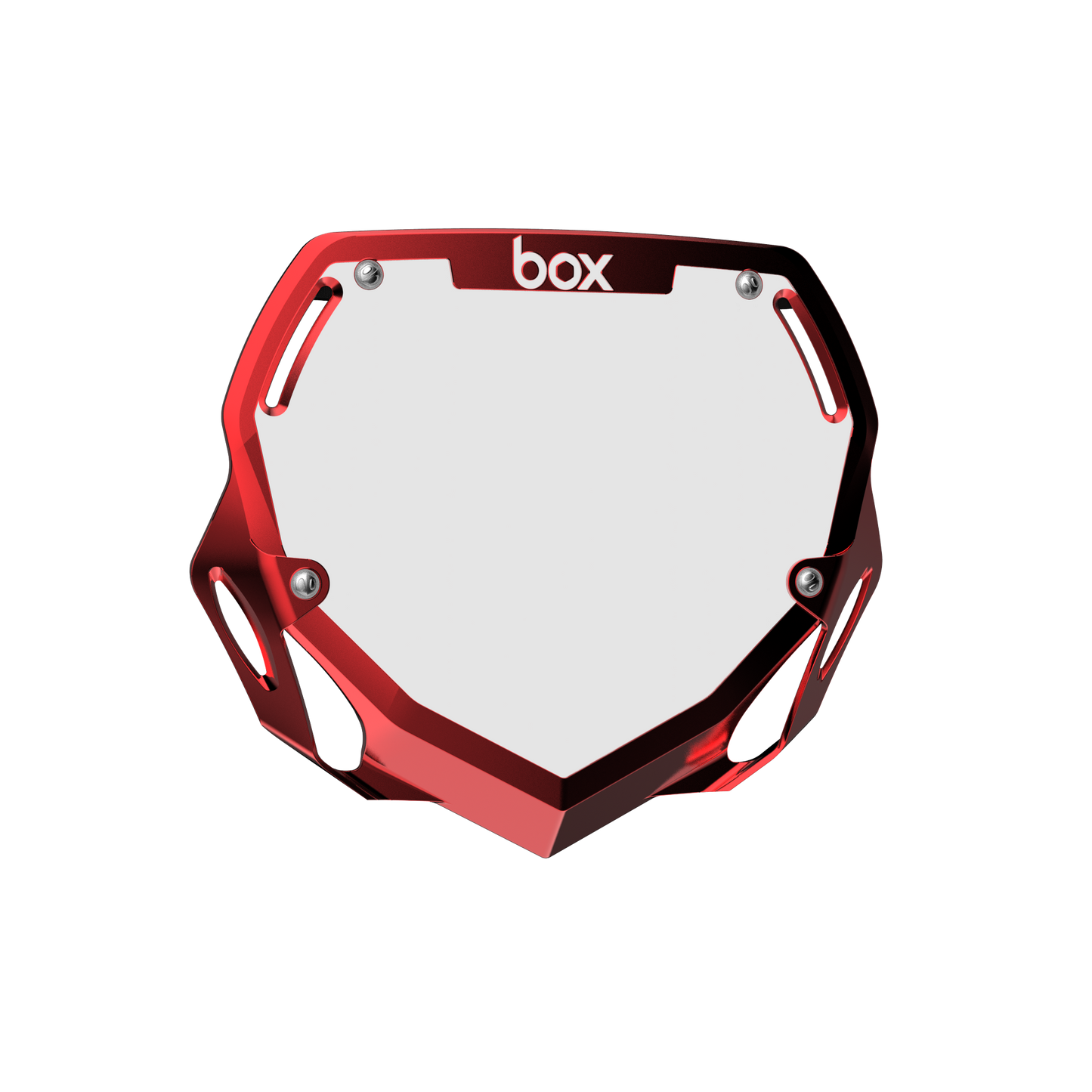 Box Two Chrome Number Plate