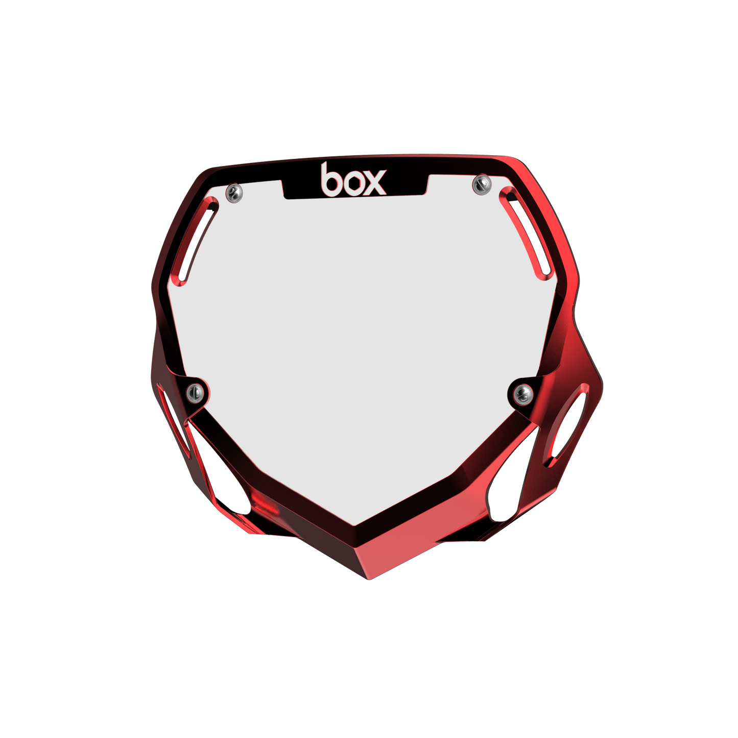 Box Two Chrome Number Plate