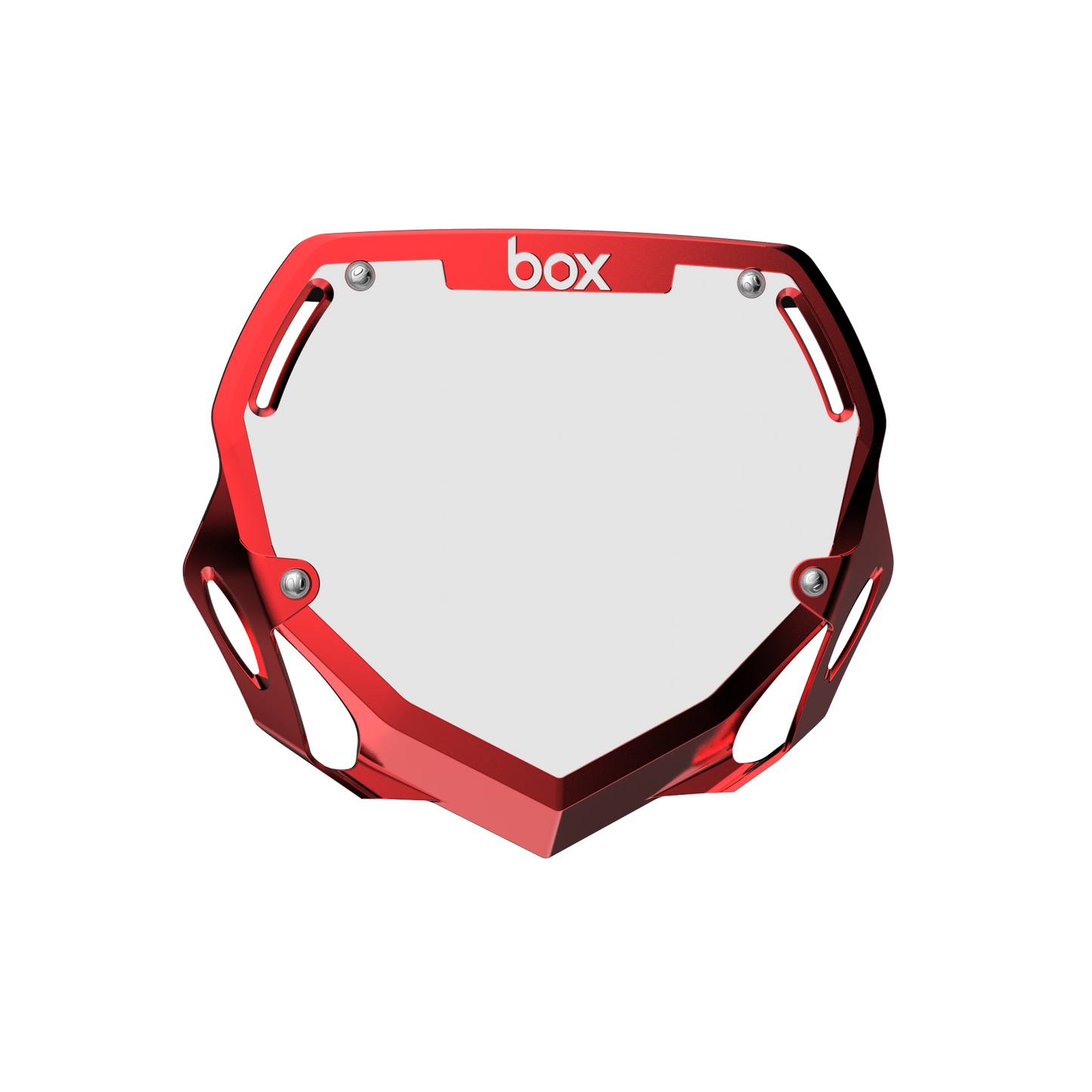 Box Two Chrome Number Plate