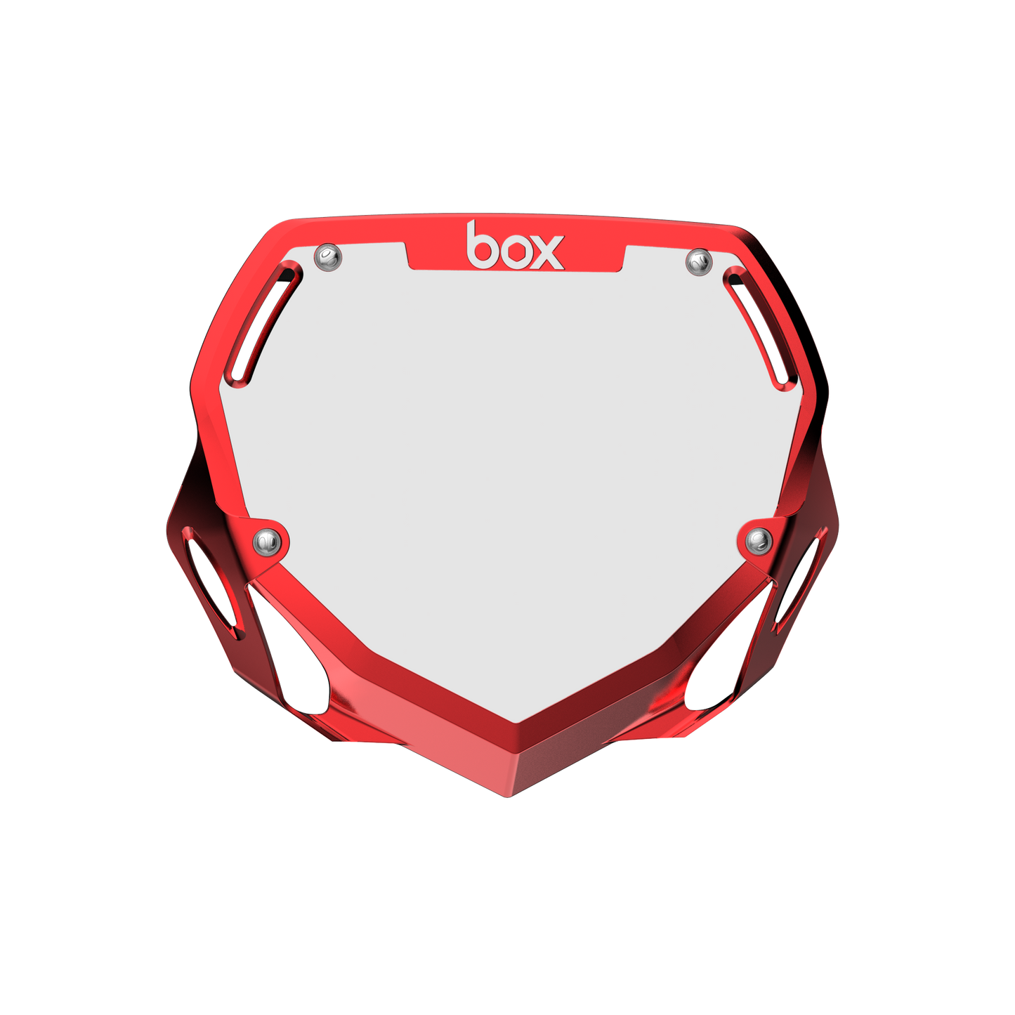 Box Two Chrome Number Plate