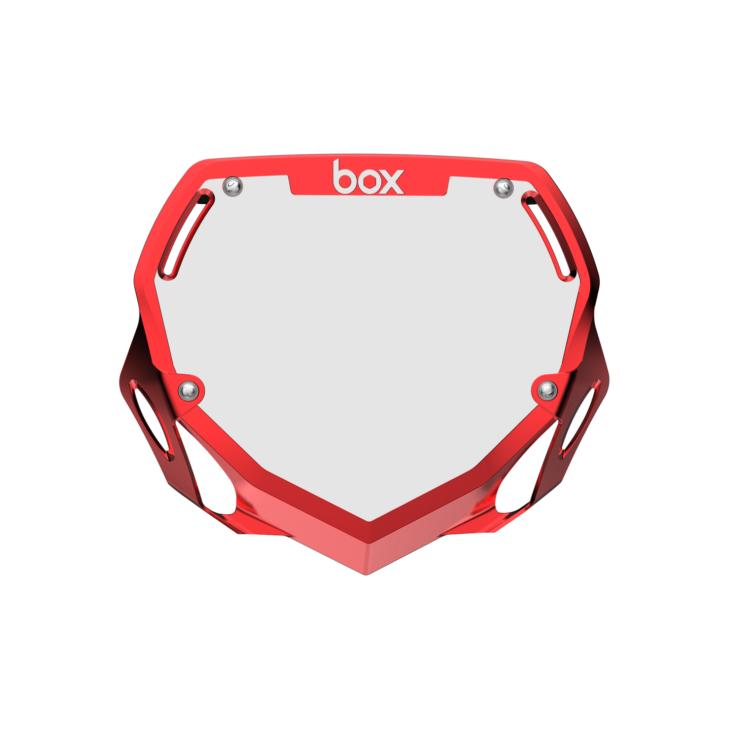 Box Two Chrome Number Plate