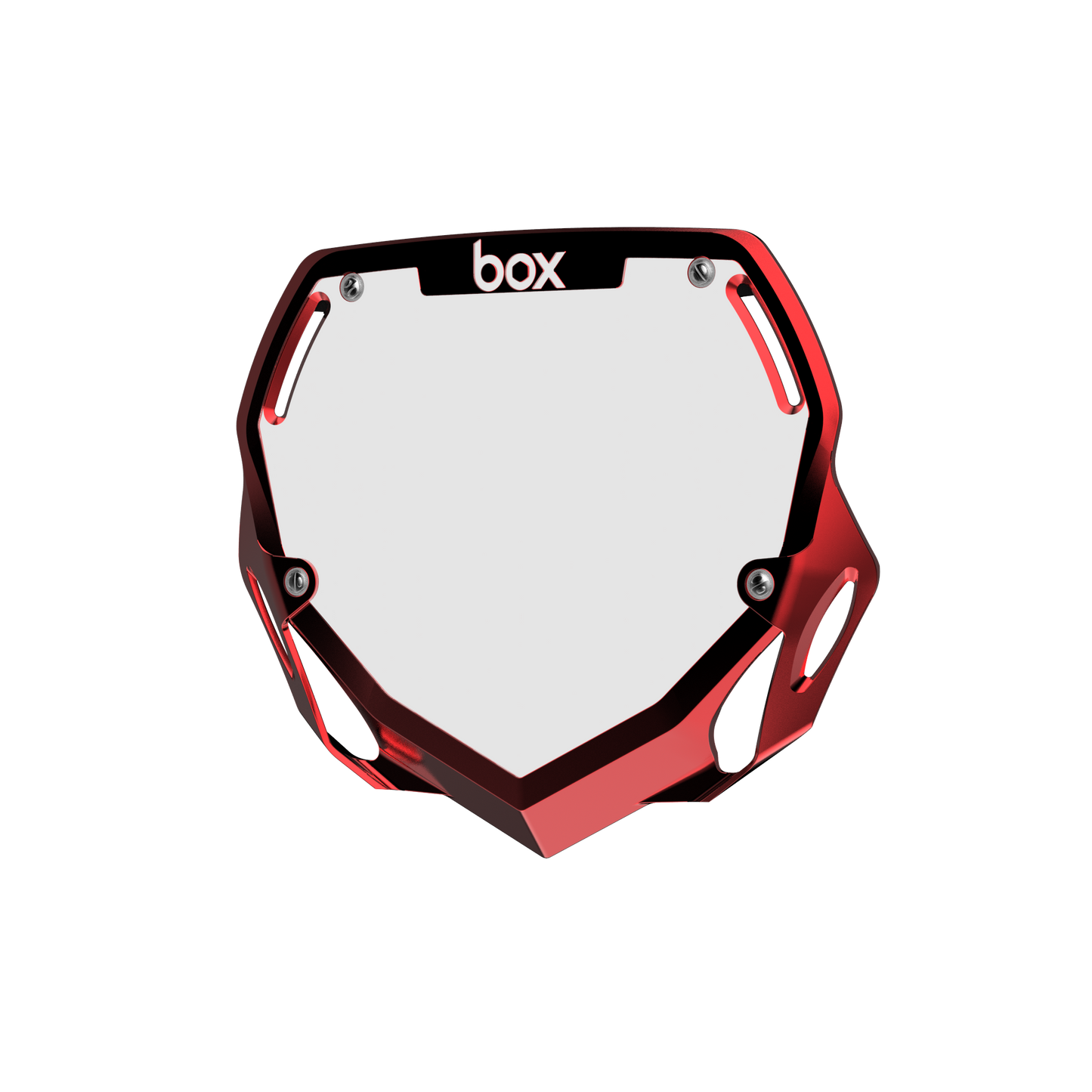 Box Two Chrome Number Plate