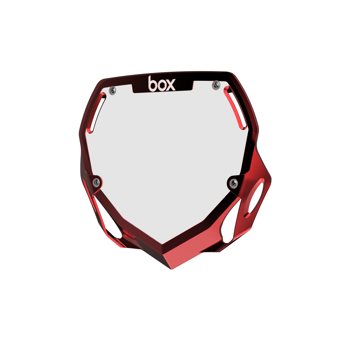 Box Two Chrome Number Plate