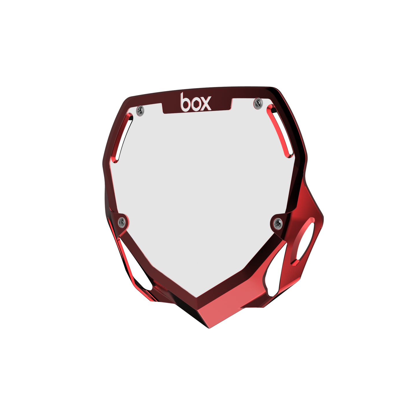 Box Two Chrome Number Plate