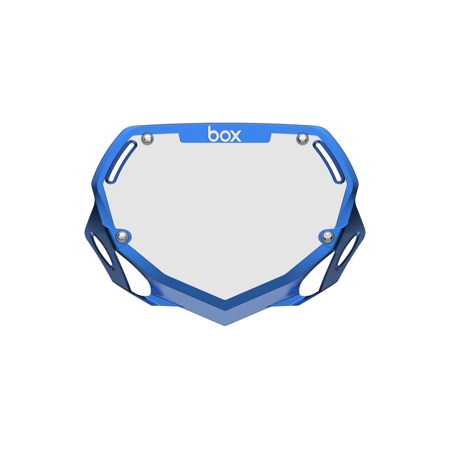 Box Two Chrome Number Plate