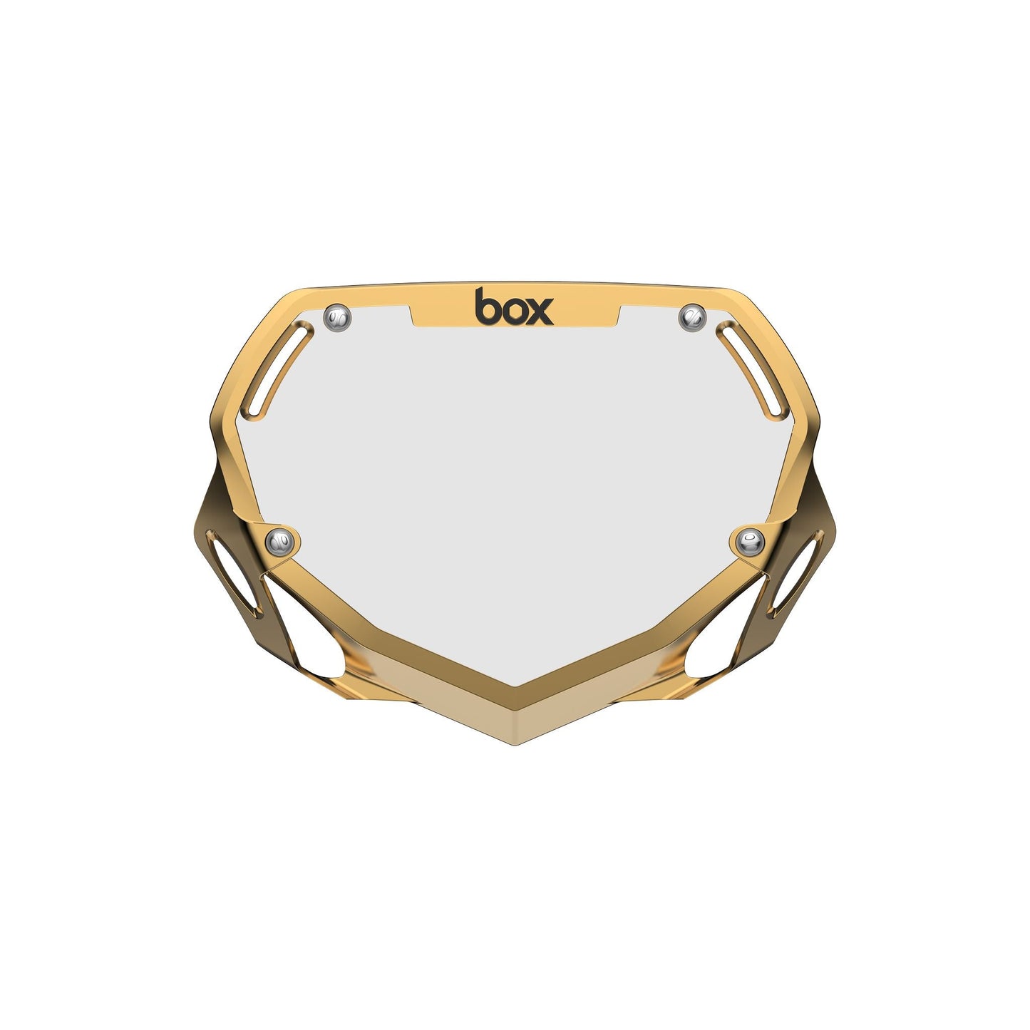 Box Two Chrome Number Plate