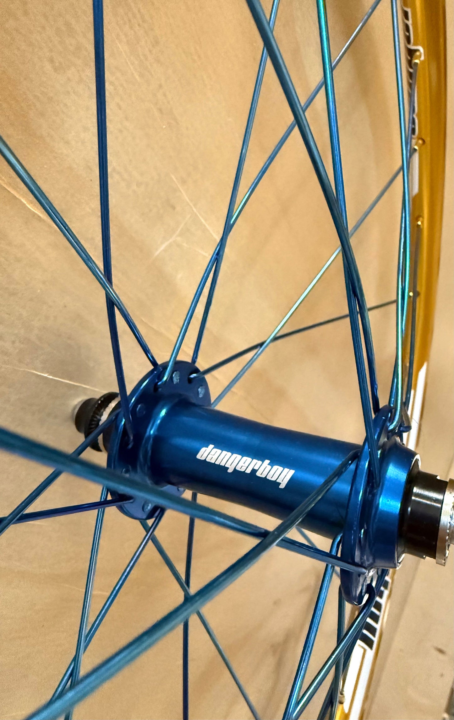 Expert 28h Dangerboy Wheelset Gold