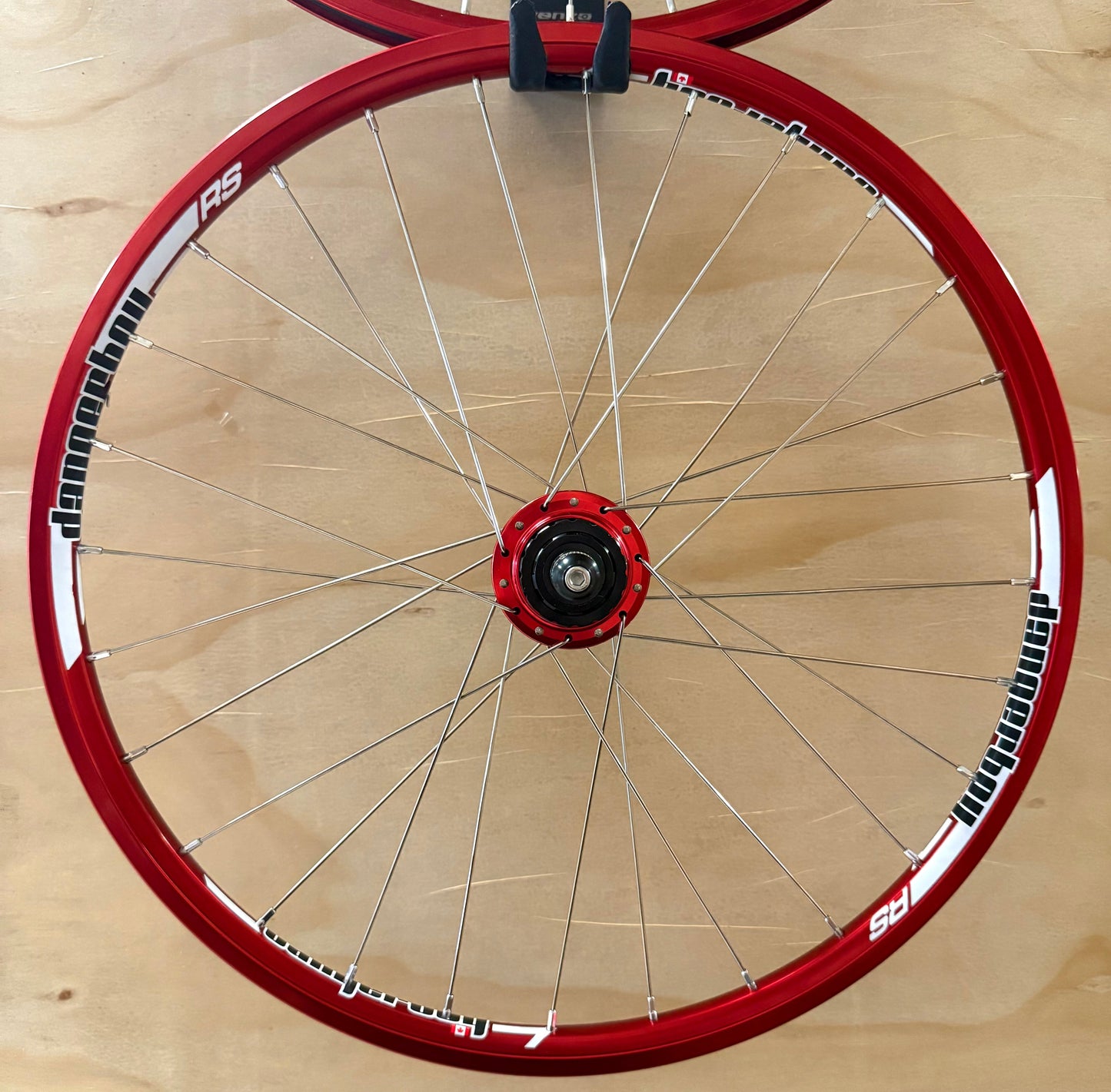 Mini 28h Dangerboy Wheelset Red