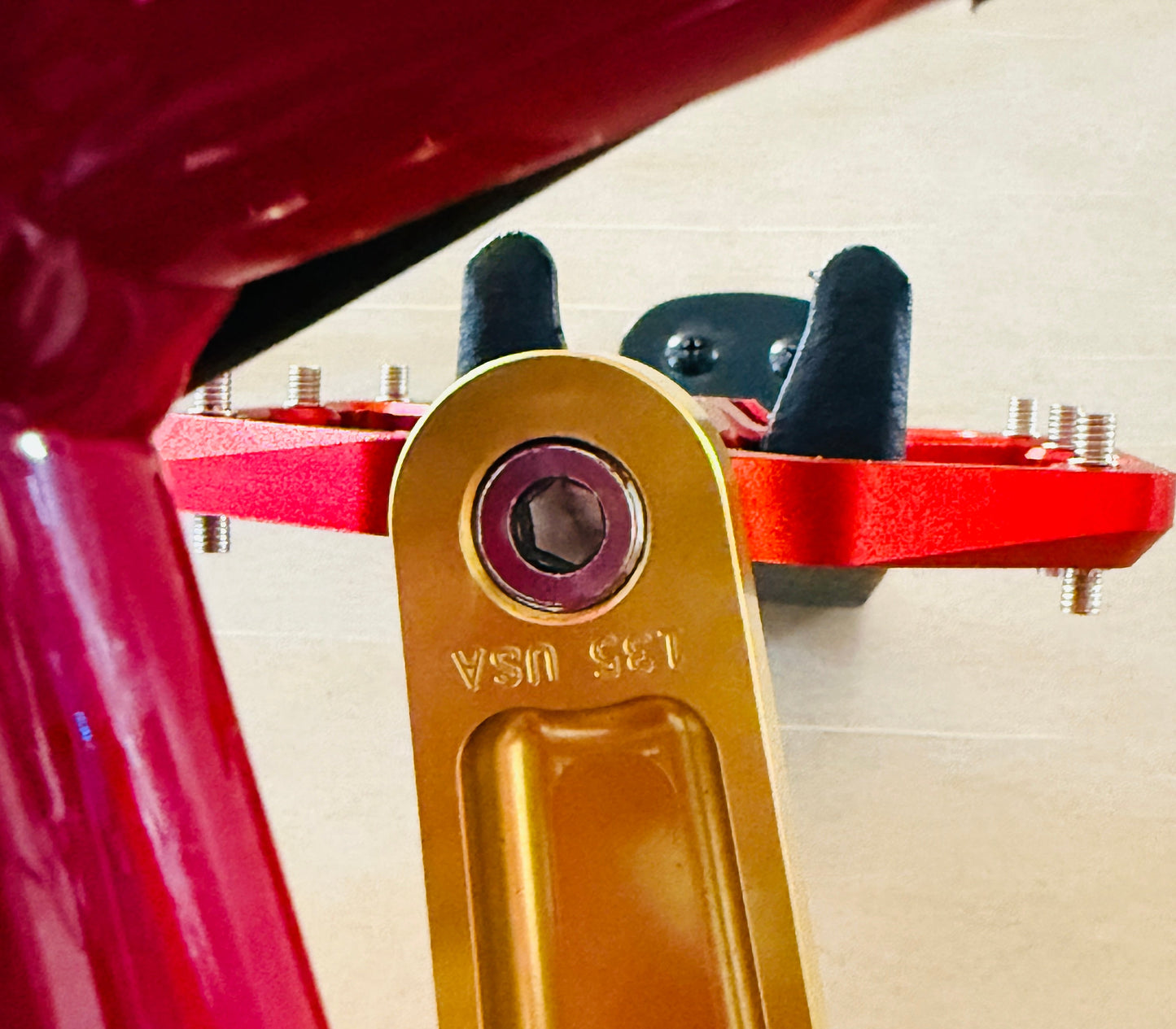 MEYBO HOLESHOT "Mini" Complete Custom Build - Fire/Red