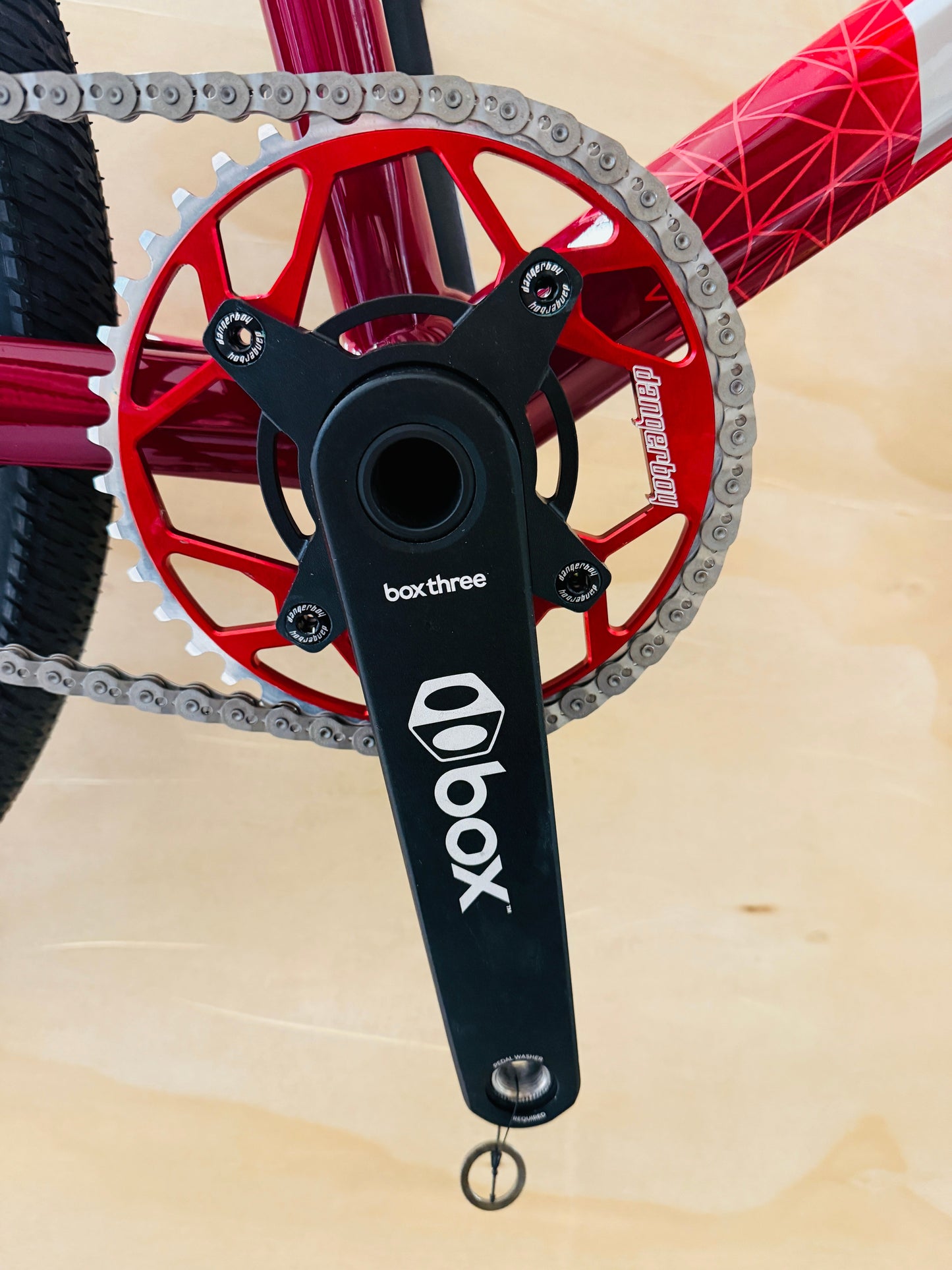 MEYBO HOLESHOT Cruiser Complete Custom Build - Fire/Red