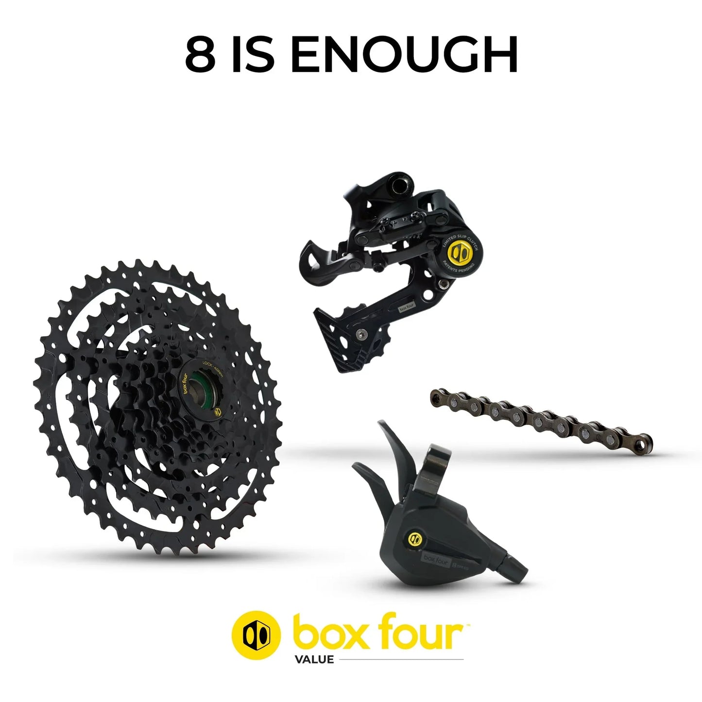 Box Four 8S Wide Multi Shift Groupset