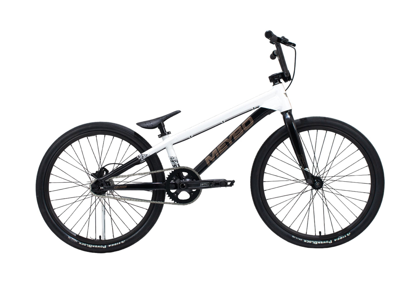 Meybo 2024 Superclass Disc Bike Black/White/Gold