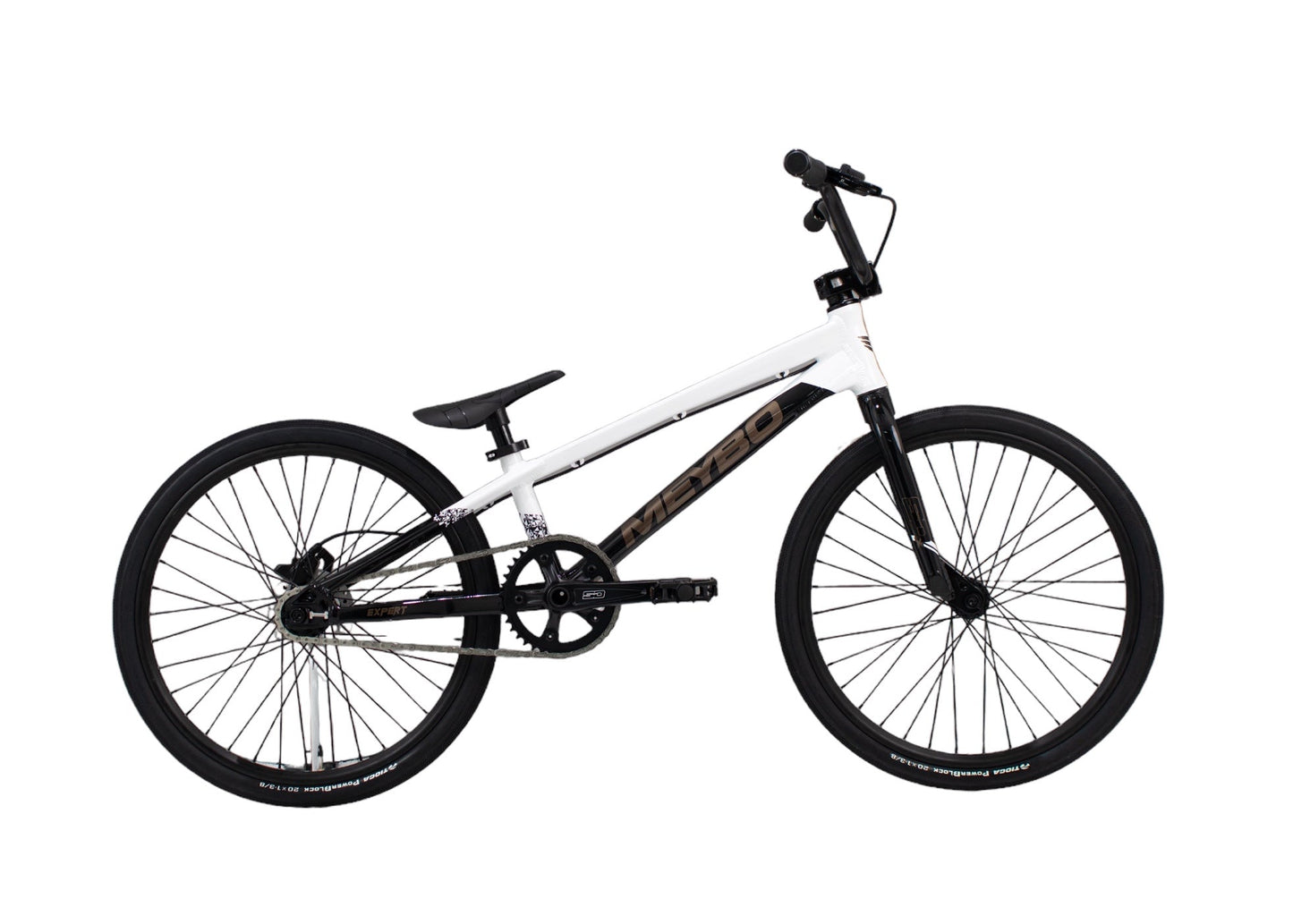Meybo 2024 Superclass Disc Bike Black/White/Gold